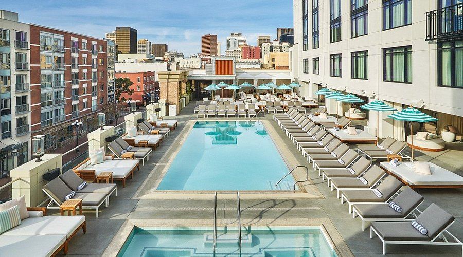 Pendry San Diego hotel room